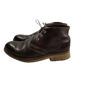 Vtg Red Wing heritage 3141 brown leather low ankle work prison chukka boots